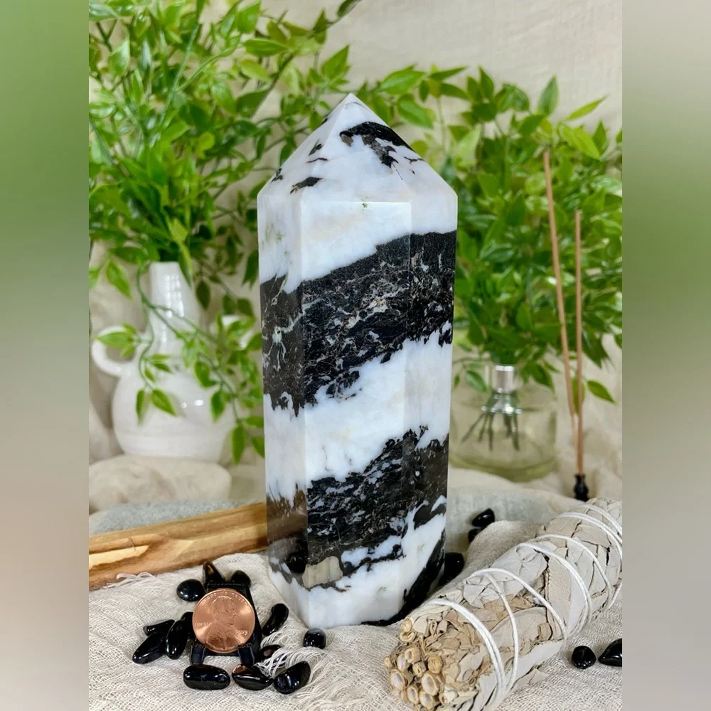2355 Zebra Jasper Crystal Tower - Picture 13 of 13